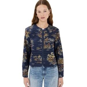 Hill House Home The Amari Jacket Equestrian Navy Size XL